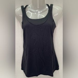 Lululemon all sport support black Sz 4 tank top